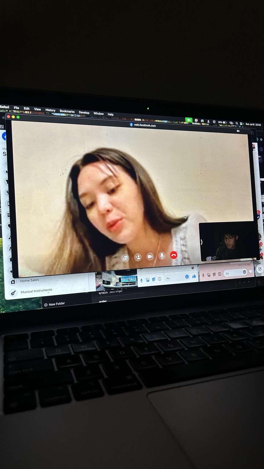 Our video call · July 6, 2025