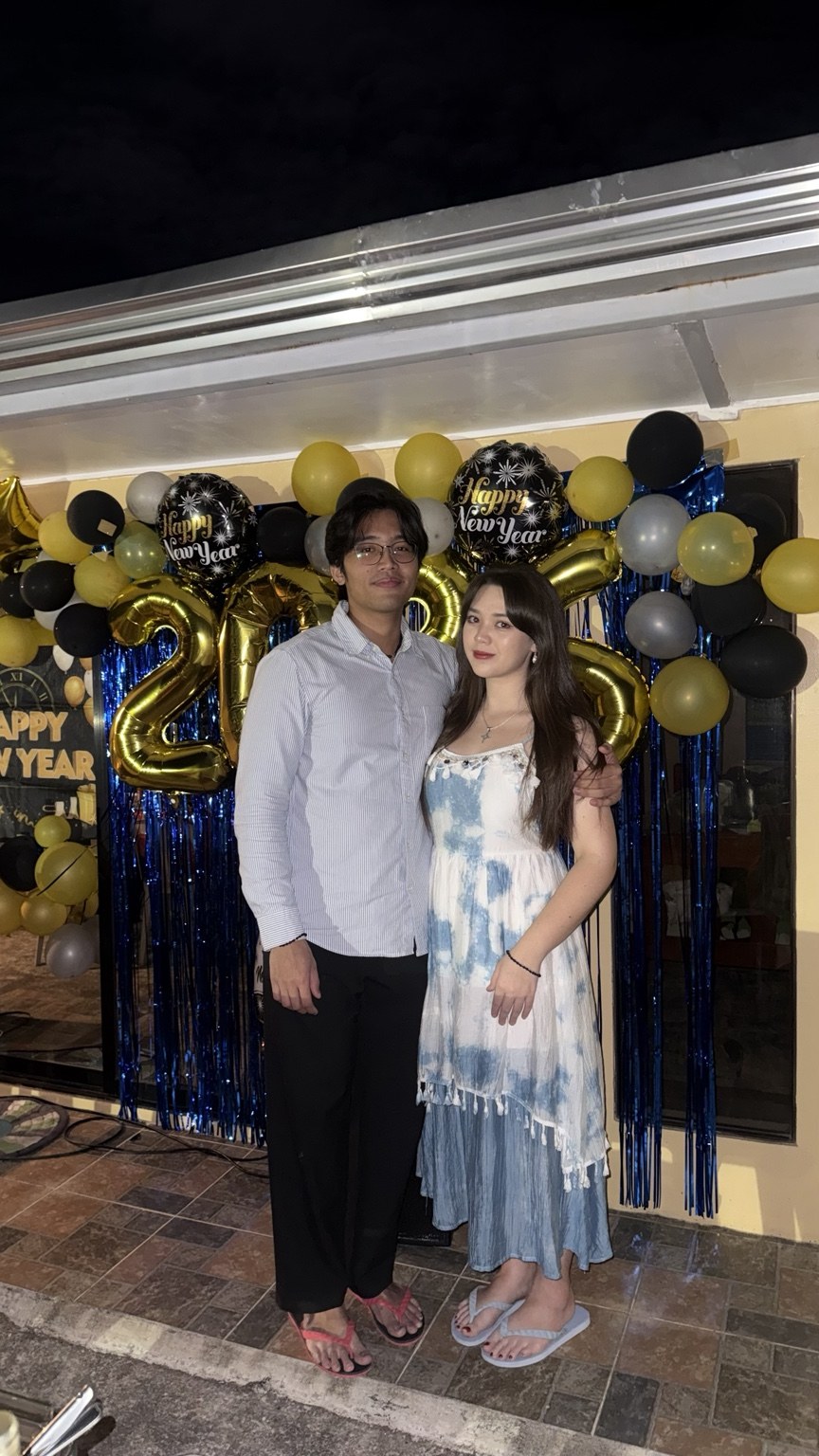 Our first New Year together